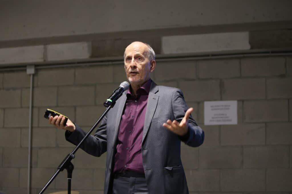 Fabrizio Bellavista al convegno All Arounf Work, al Megawatt Court di Milano, 6 ottobre